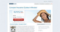 Desktop Screenshot of 21st-century.insuranceiwant.com