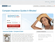 Tablet Screenshot of 21st-century.insuranceiwant.com