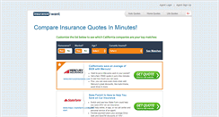 Desktop Screenshot of freeway.insuranceiwant.com